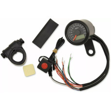 1-7/8" Programmable Imperial Speedometer with Indicator Lights